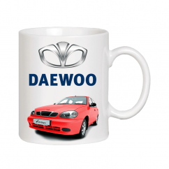Чашка - подарок Daewoo Lanos
